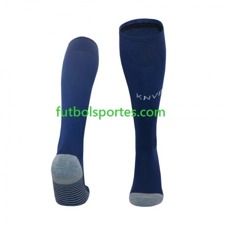 Países Bajos Segunda Euro 2024 Calcetines de Futbol